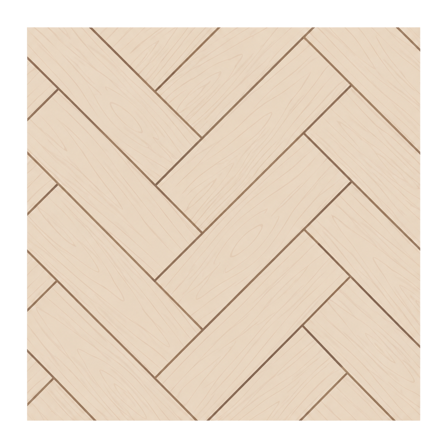 Herringbone oak flooring pattern
