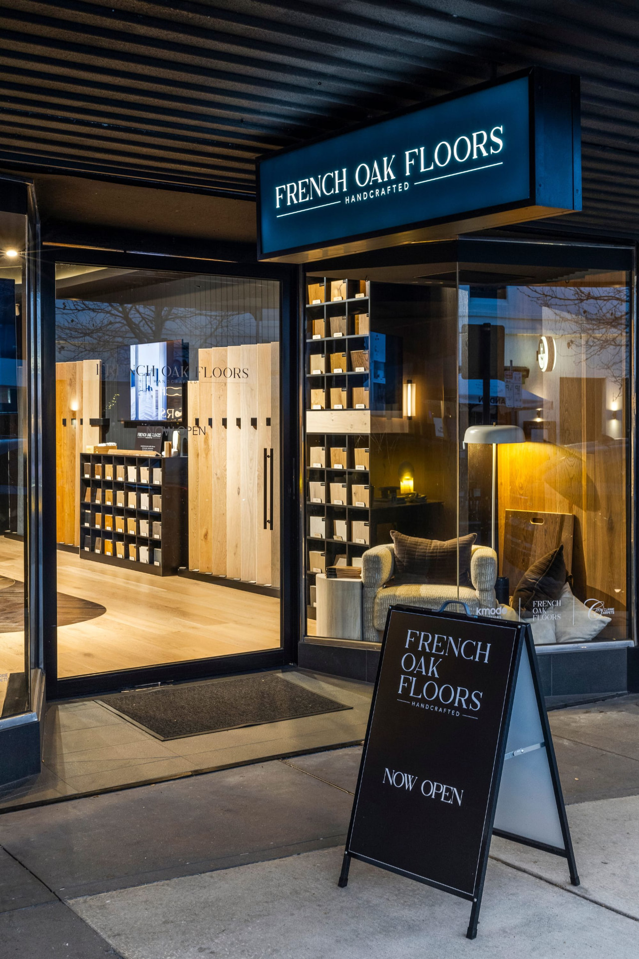French Oak Floors showroom at 125 Church Street, Brighton